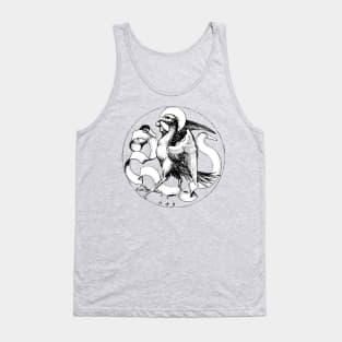 15th Century St John the Evangelist Emblem Winged Eagle Tank Top